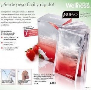 batidos oriflame en monodosis