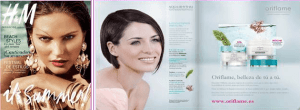 Oriflame en la revista H&M