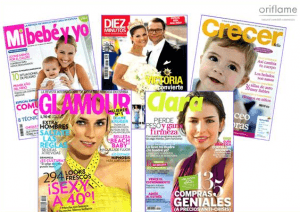 Oriflame en las revistas