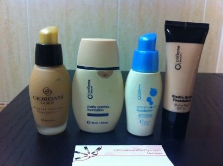 4 bases de maquillaje de Oriflame 4 bases de maquillaje de Oriflame
