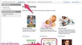 Novedades en la web de Oriflame
