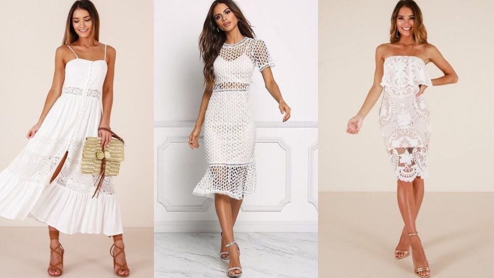 vestidos blancos